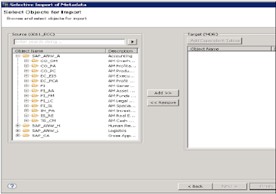 SAP HANA Export & Import