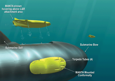 US Nuclear Submarine Force Mantaonsub