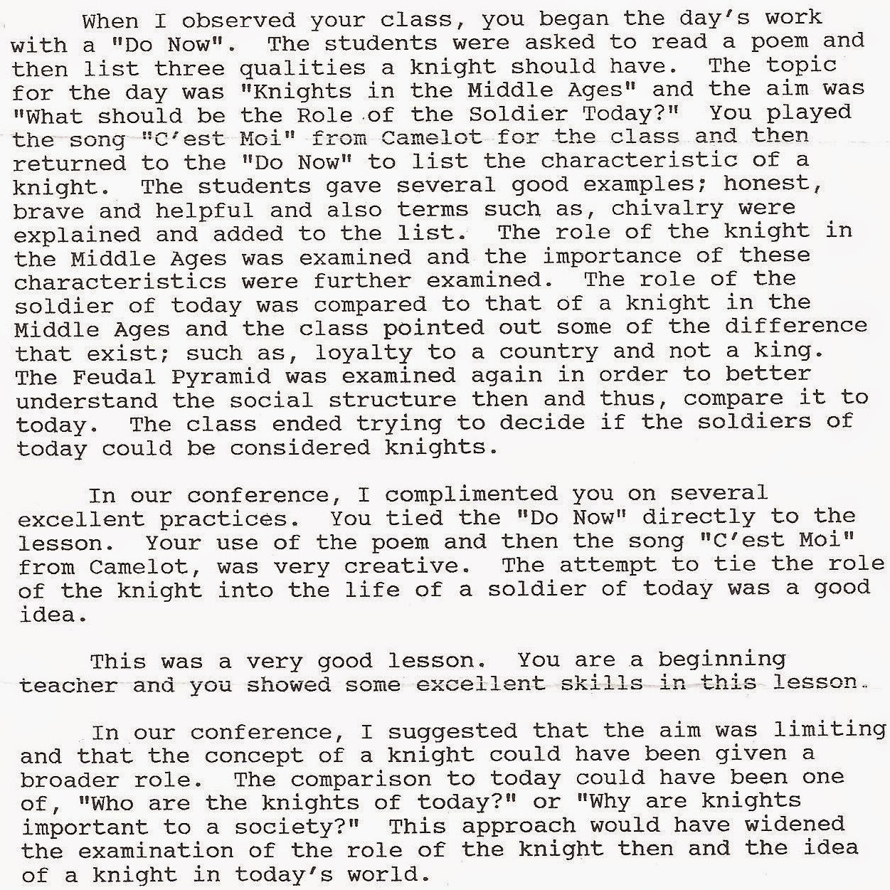 Observation essay example free image