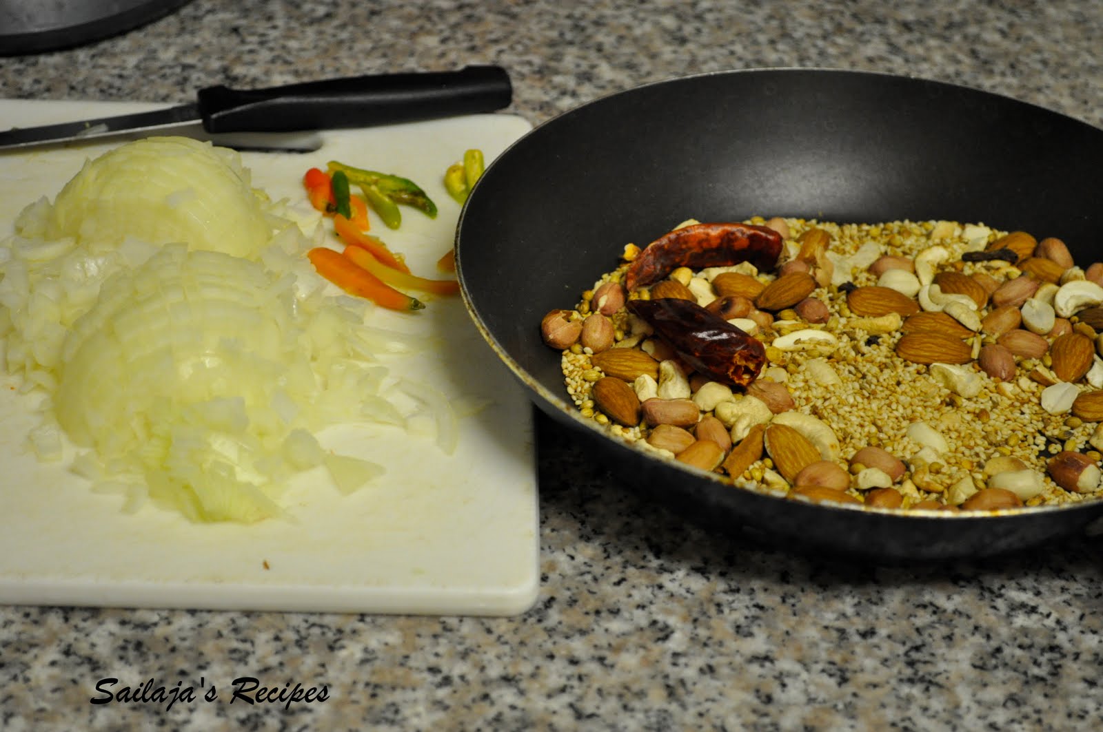 Sailaja's Recipes Asparagus Curry Indian style (Asparagus in nuts and