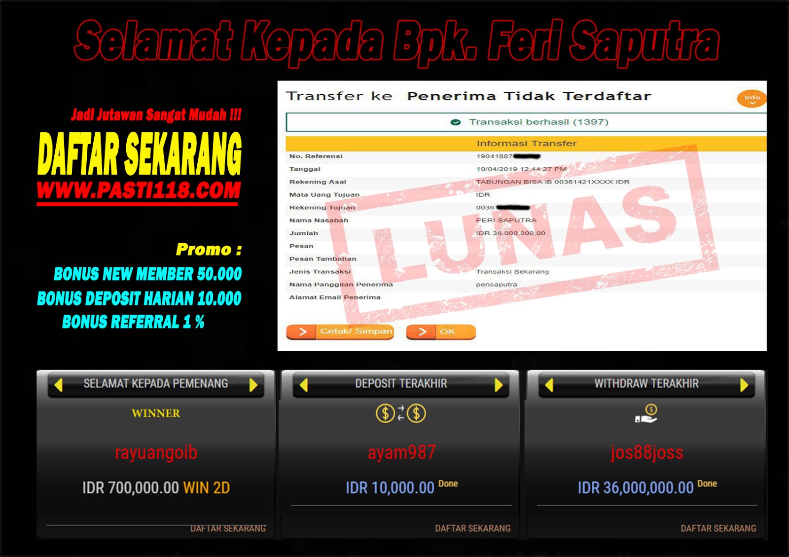 Bermain Togel Online
