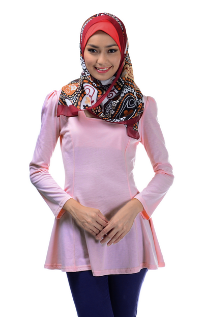 Model dress blouse muslim