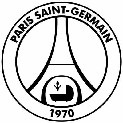 Dessins Et Coloriages Coloriage Moyen Format A Imprimer Le Logo Du Club De Foot Parisien Le Psg