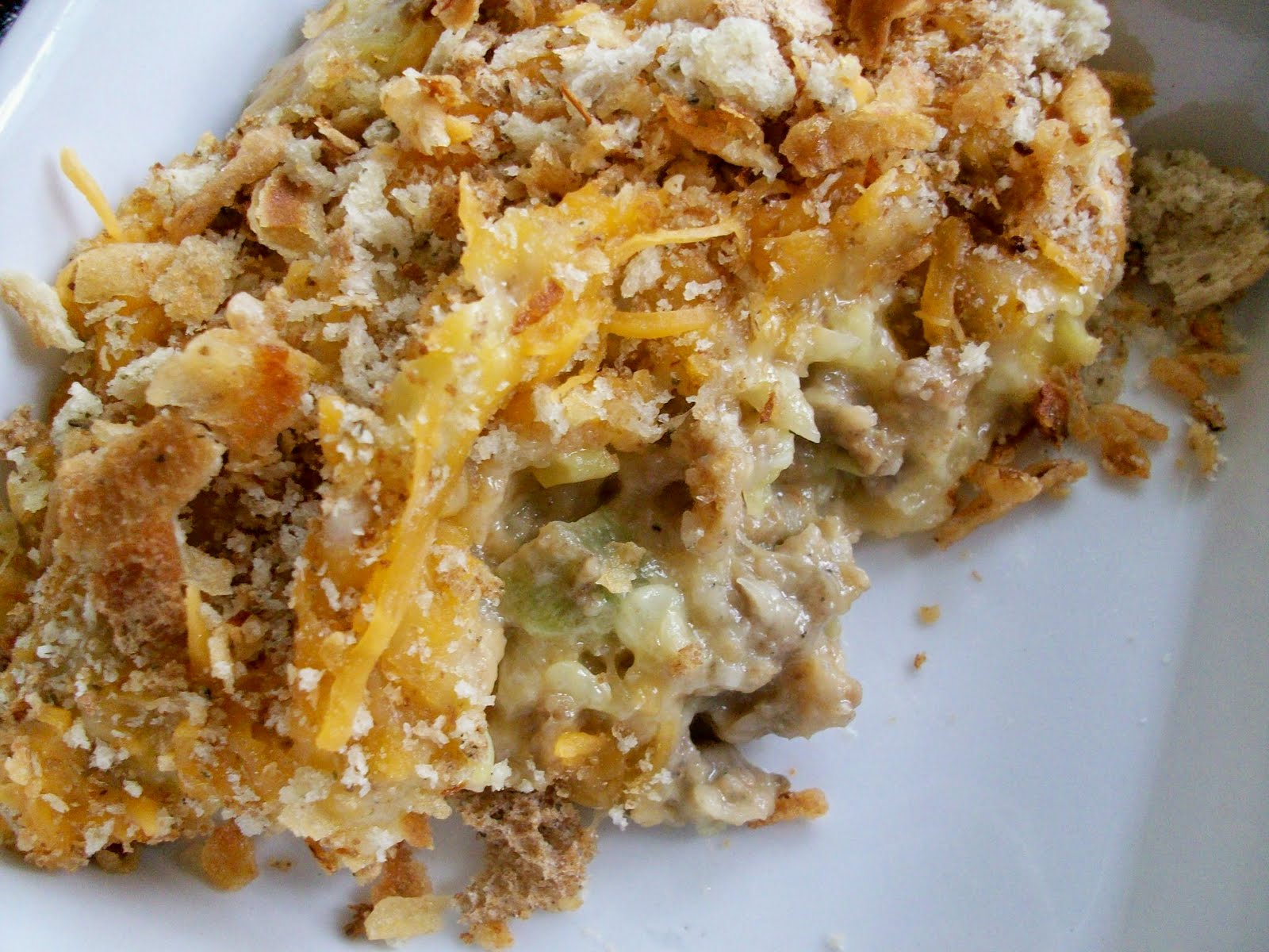 Martha's Recipe Sausage Squash Casserole