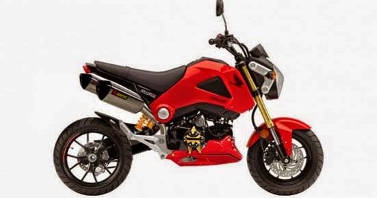honda grom specifications