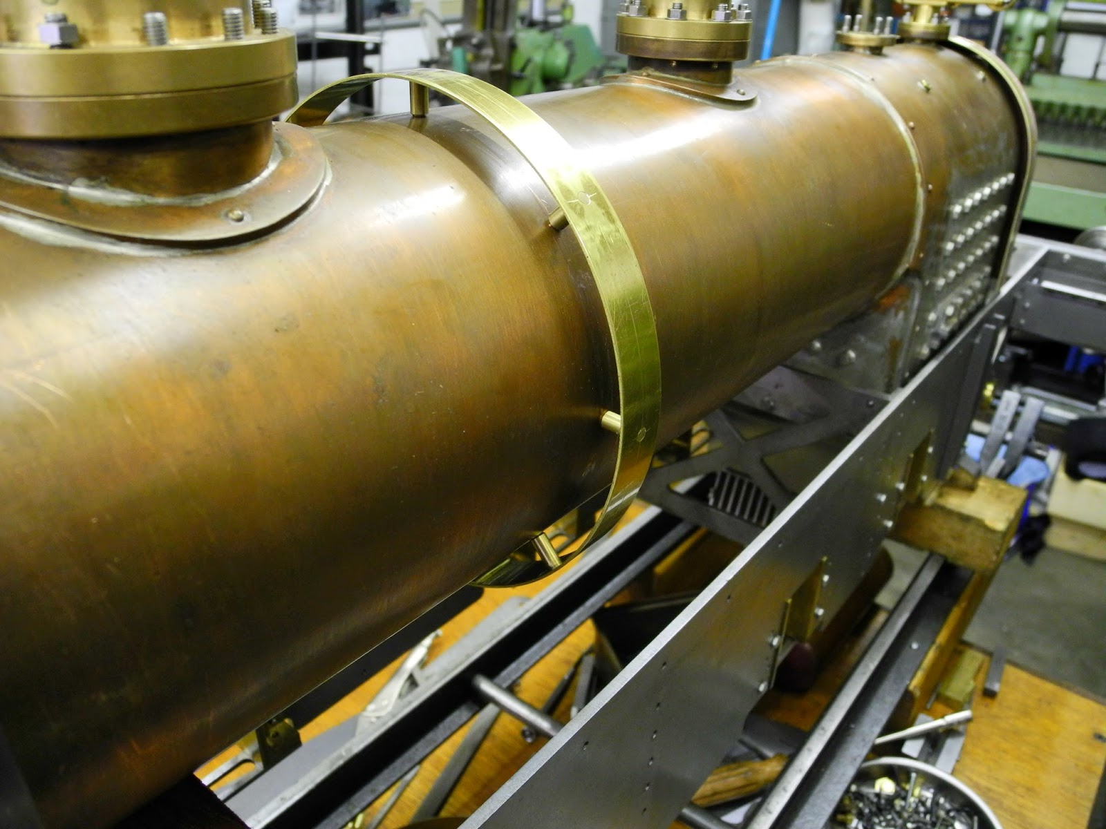 Württembergische T3 Boiler cladding