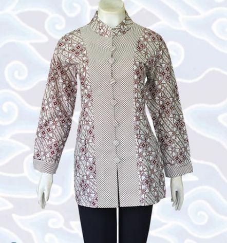 10 Contoh Model  Baju  Batik  Wanita  Modern Terbaru  2020 