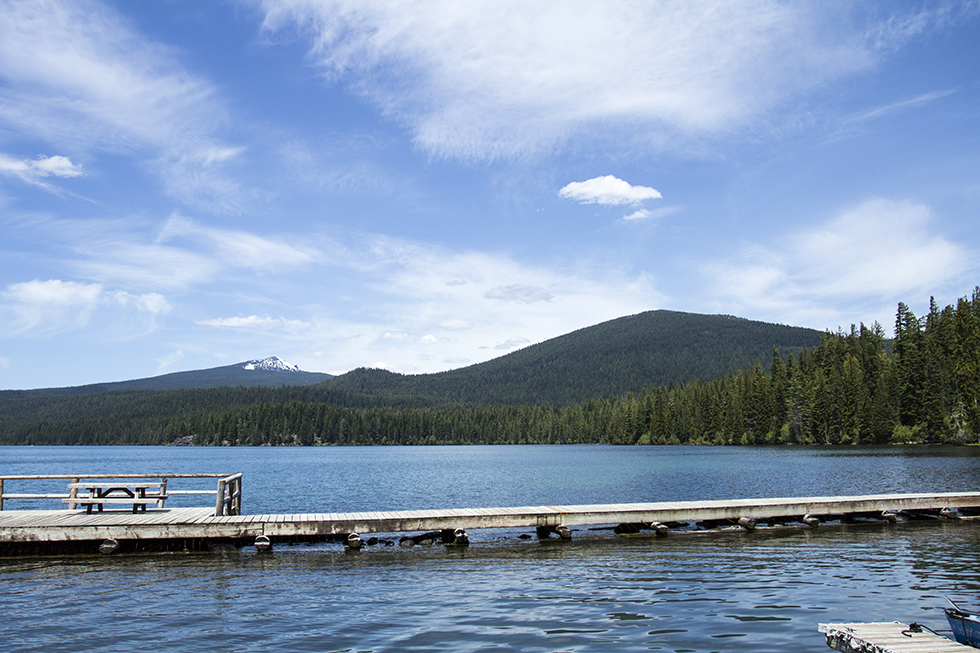 Photographing Oregon Odell Lake