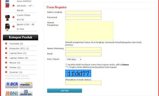 Source Code Website Toko Komputer Online Menggunakan Php Mysql Source Code Website Toko Komputer Online Menggunakan Php Mysql
