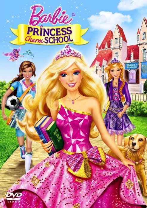 Desene animate Barbie  La şcoala prinţeselor online Barbie  Princess Charm Schoo