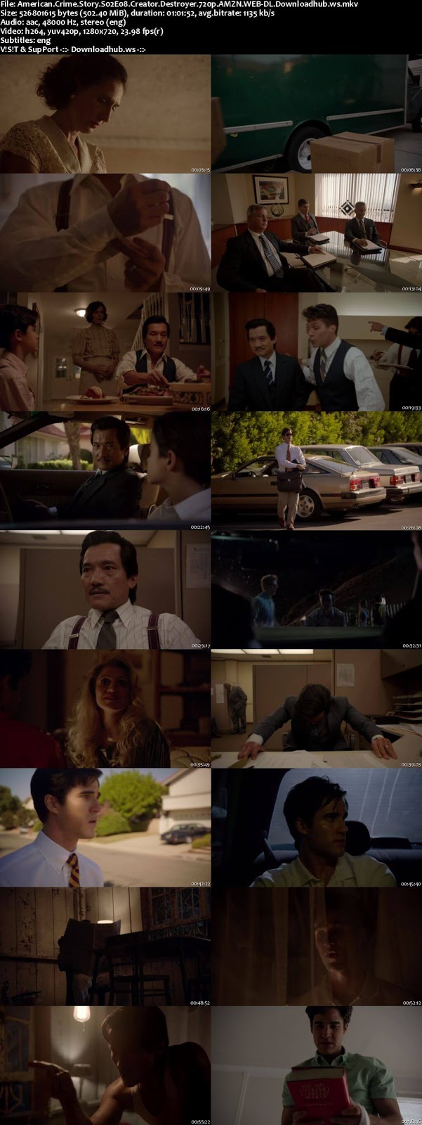 American Crime Story S02E08 500MB Web-DL 720p ESubs