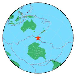 Cutremur moderat cu magnitudinea de 5,5 grade in Oceanul Indian, regiunea Insulei Macquarie