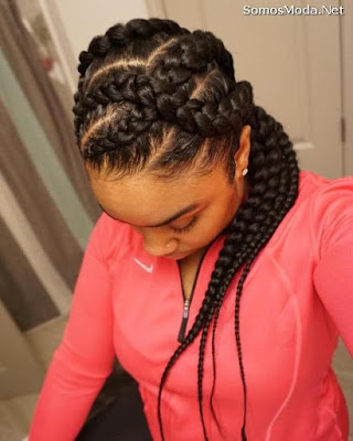 Peinados con trenzas Peinados con trenzas