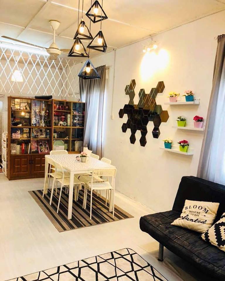 Gambar Bermodalkan Rm2000 Wanita Ini Kongsi Tips Ubah Suai Rumah Ruang Tamu Selepas Karpet Rm95 Ala Ikea Lantai Tikar Getah Biasa Shj Rm230 Segulung Untuk Sebuah Rumah