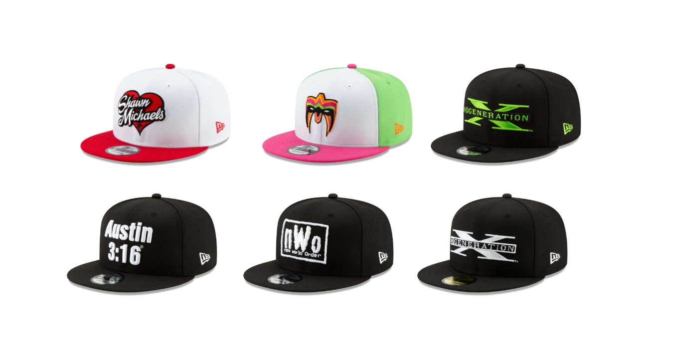 wwe new era caps