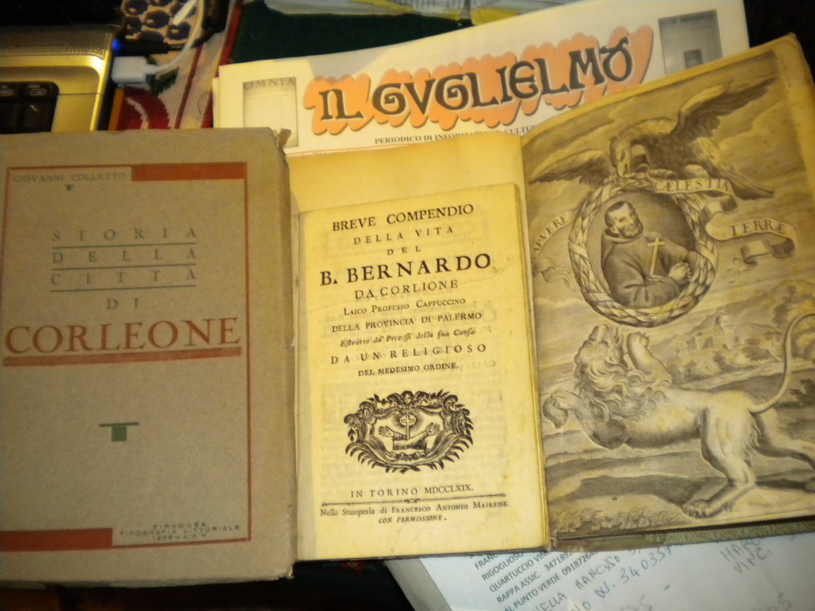 IL GUGLIELMO SAN BERNARDO DA CORLEONE