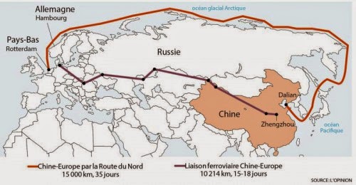 Resultado de imagen para china rusia y la ruta de la seda
