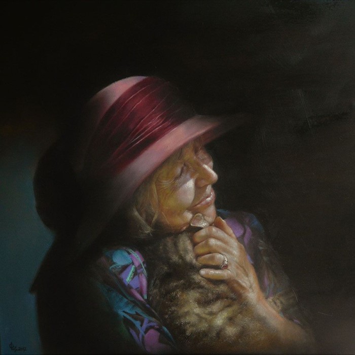 Польский художник Польский художник. Aleksandra Lis