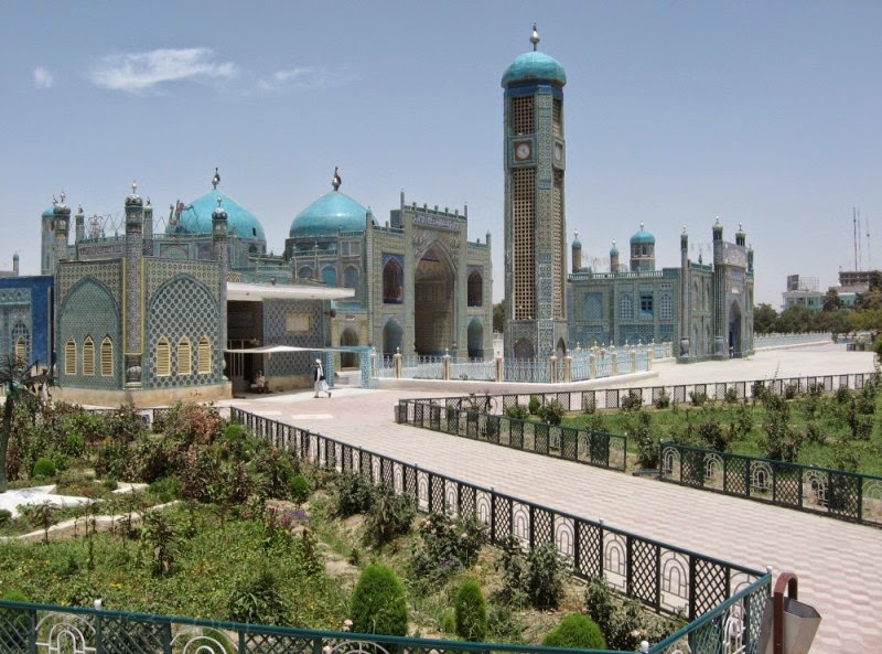 Masjid Biru Mazar-i Sharif, Afghanistan