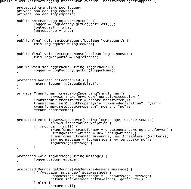 Spring Webservice Logging: Client side Request and Response logging