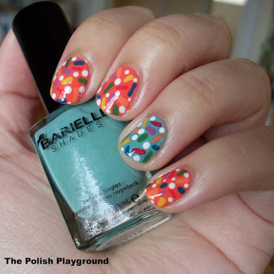 Candy Sprinkle Nails