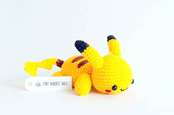 Pikachu pokemon Crochet pattern