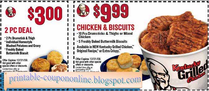 Kfc coupons 12 herbs and spices