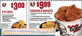 Free Printable Kfc Coupons Free Printable Kfc Coupons
