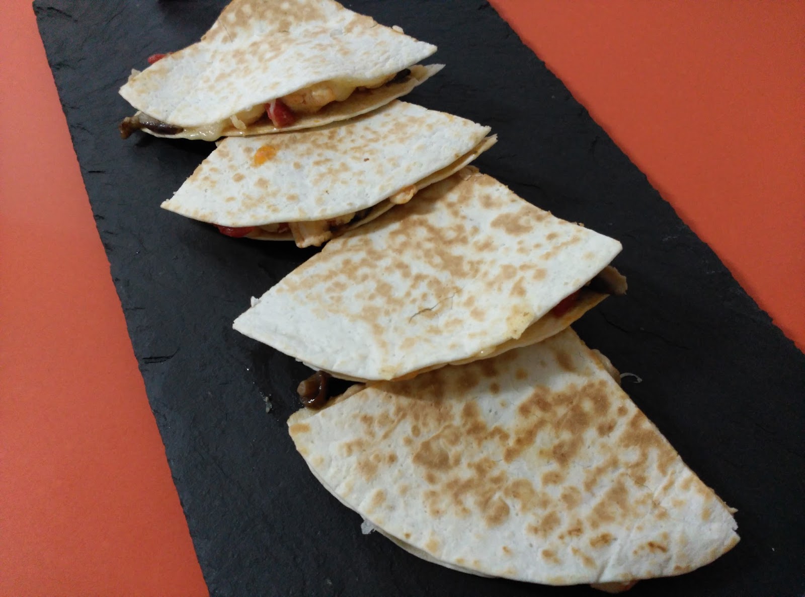 Archivando Recetas Quesadilla de pollo y verduras (Sonando Sethler)