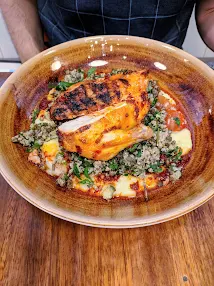 Where to eat in Belfast: chicken and quinoa at Home Restaurant