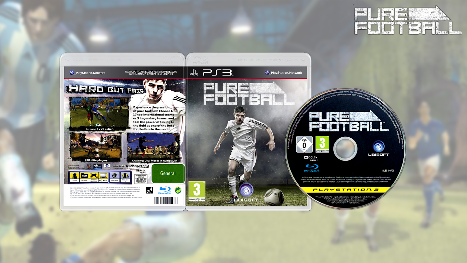GODDY GAMES PURE FOOTBALL PS3 BLES