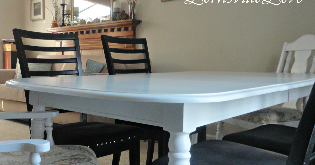 A White Painted Table!