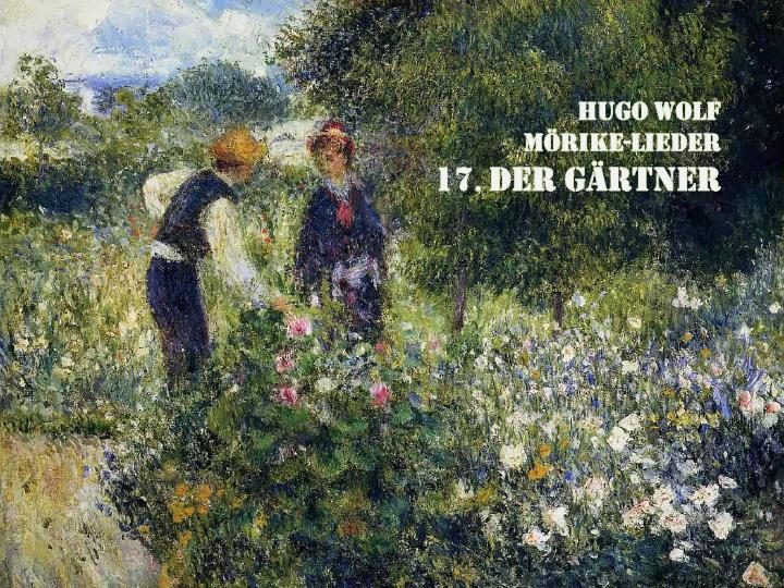 Creative solfege Креативное сольфеджио Hugo Wolf / Гуго Вольф,Mörike