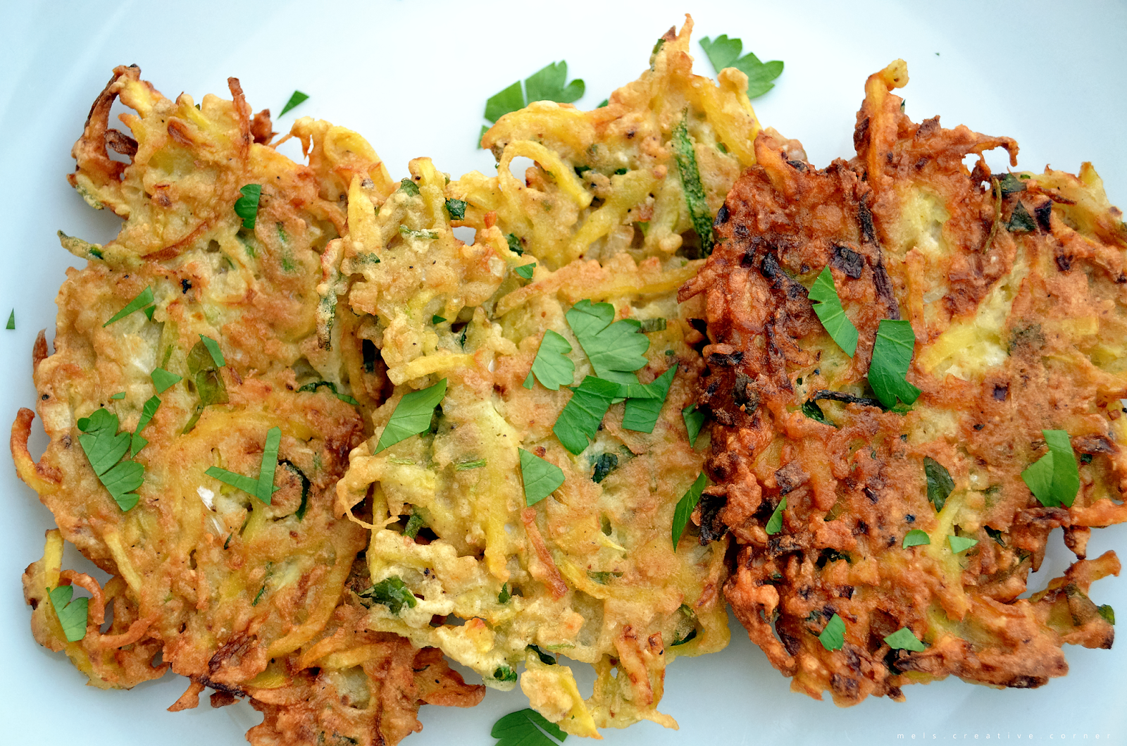 Zucchini Potato Latkes!