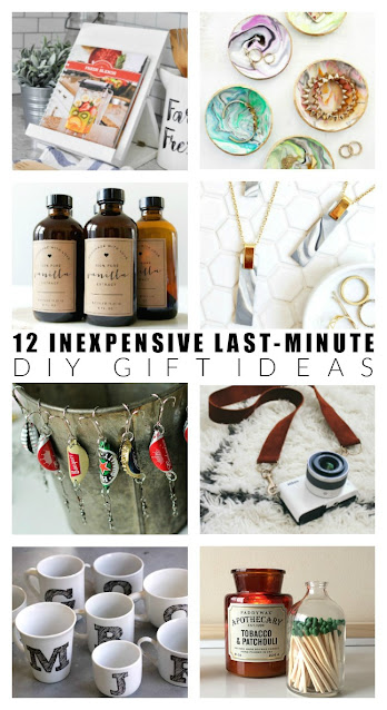 12 inexpensive and last minute gift ideas