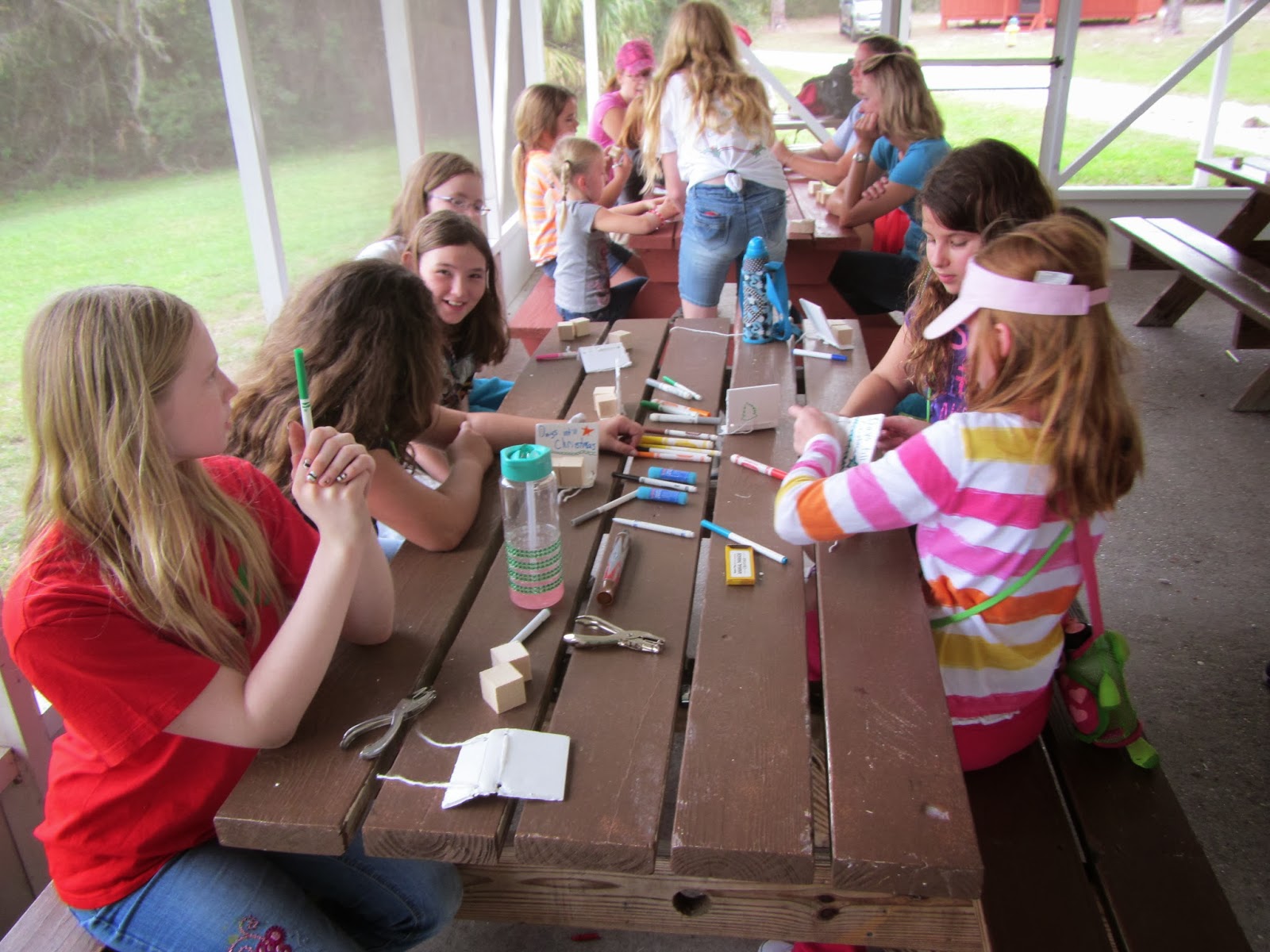 GIRL SCOUT TROOP 702 Holiday In The Woods 2013 Camp Honi Hanta