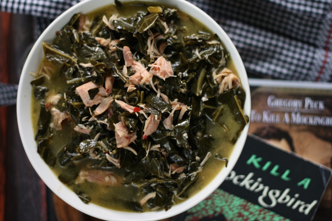 Collard Greens w/ Smoked Turkey Wings