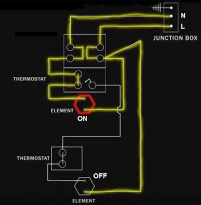 Electric Water Heater Wiring With Diagram | Electrical ... for a 220 electric heater thermostat wiring diagram 