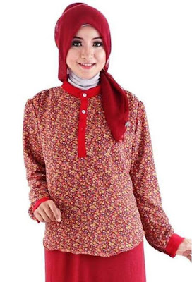 Contoh Baju Batik Remaja Berjilbab Contoh Baju Batik Remaja Berjilbab