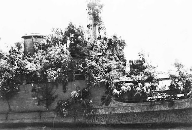 After eight days, the ship reached Australia and fought with the Allies until the end of the war.