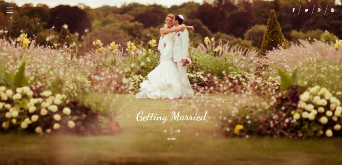 Best Day - Responsive One-Page Wedding Theme