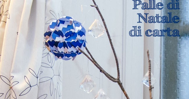 Palline Di Carta Di Natale Mar&Vi Blog: Natale DIY: Palline di Natale 3D di carta