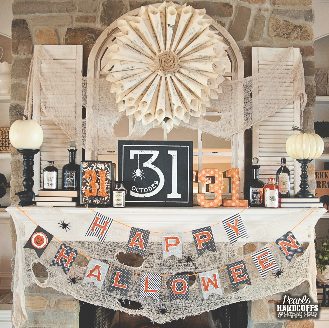 Pearls, Handcuffs, and Happy Hour: Home Tour Tuesday - The Halloween ...