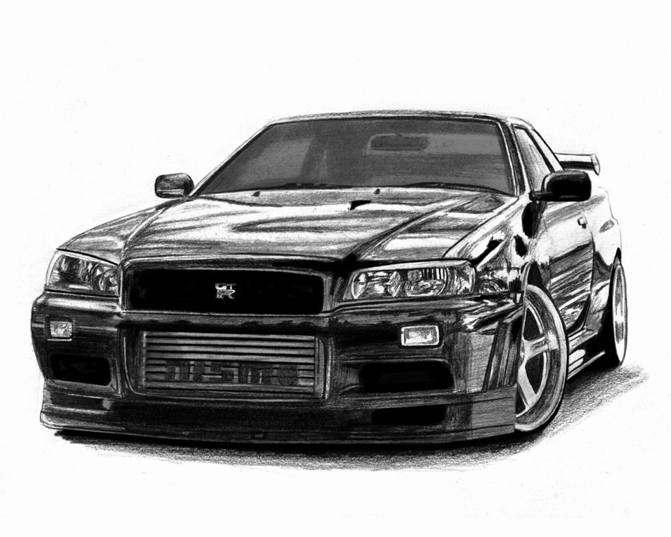 Car Drawing | 3D Drawing