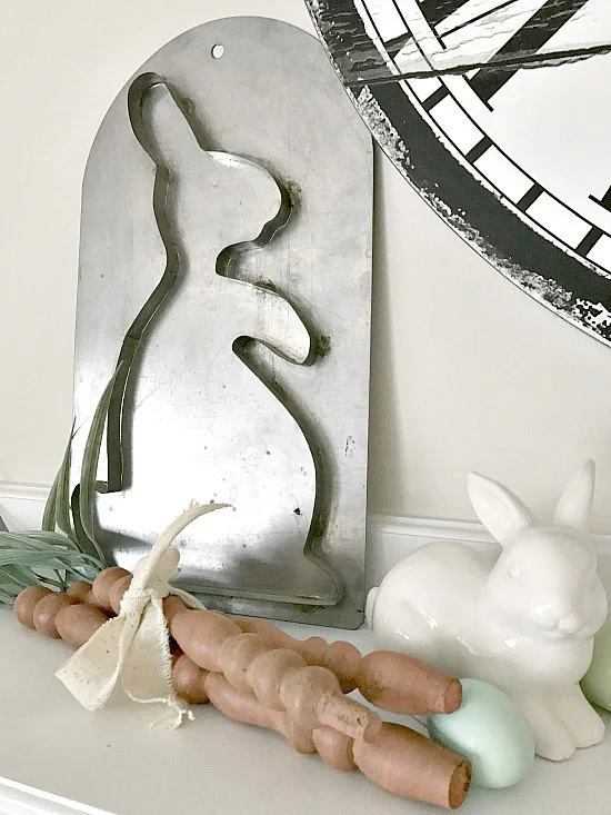 Bunny mold and Spindle Carrots
