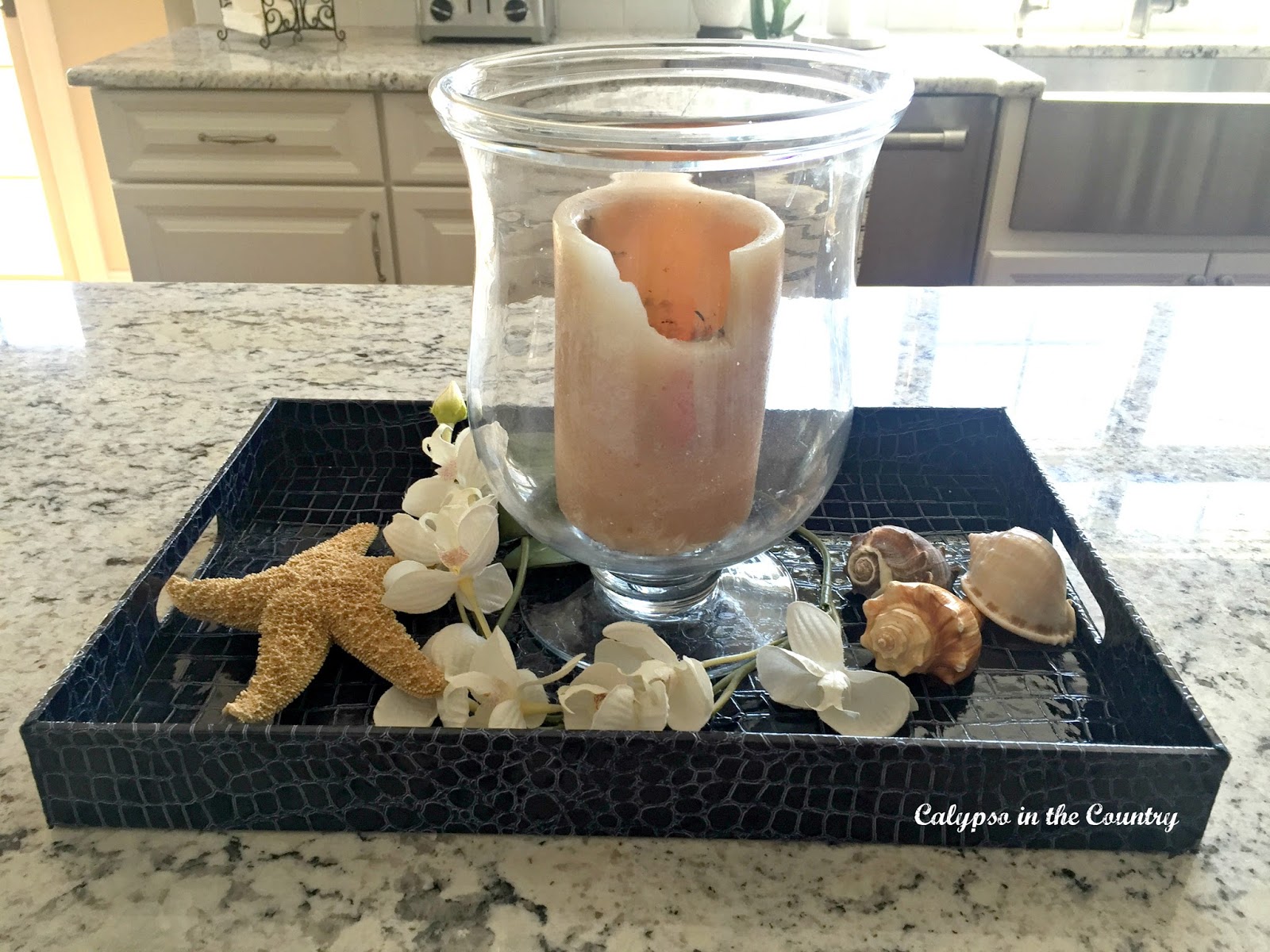 Coastal Decor and a Summer Kitchen Tour