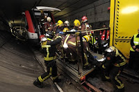SIMULACRO RESCATE METRO BARCELONA
