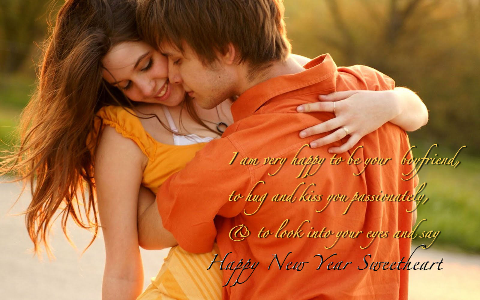 Romantic Happy New Year Wishes For Boyfriend