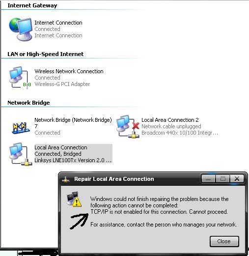 Lan error. Lan error