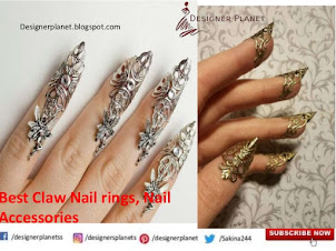 Best Claw Nail rings| Claw Rings | Nail Art Decoration |Nail Accessories | Designerplanet